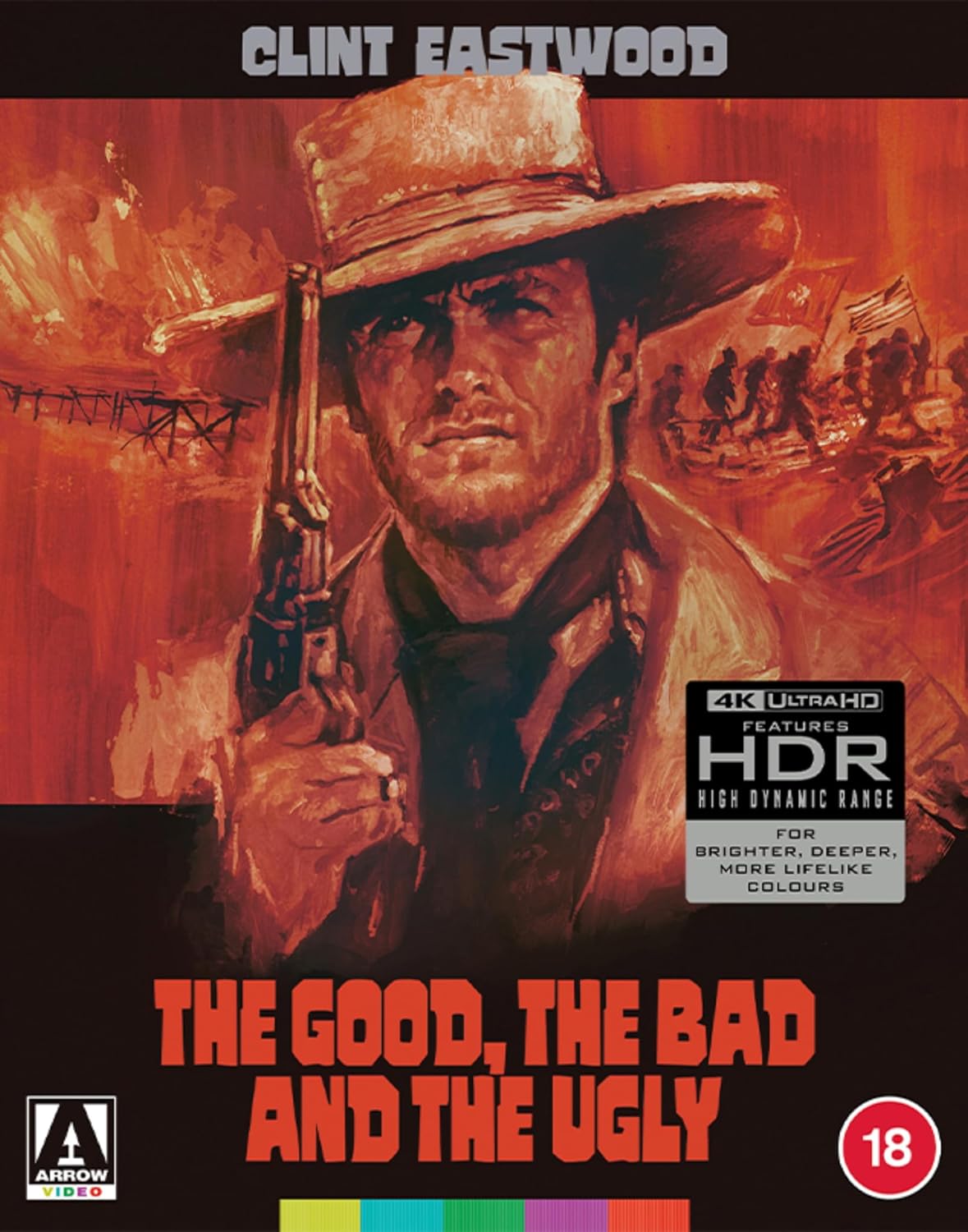 The Good, The Bad and the Ugly (4K UHD + Blu-Ray) Arrow Limited Edition UK Import