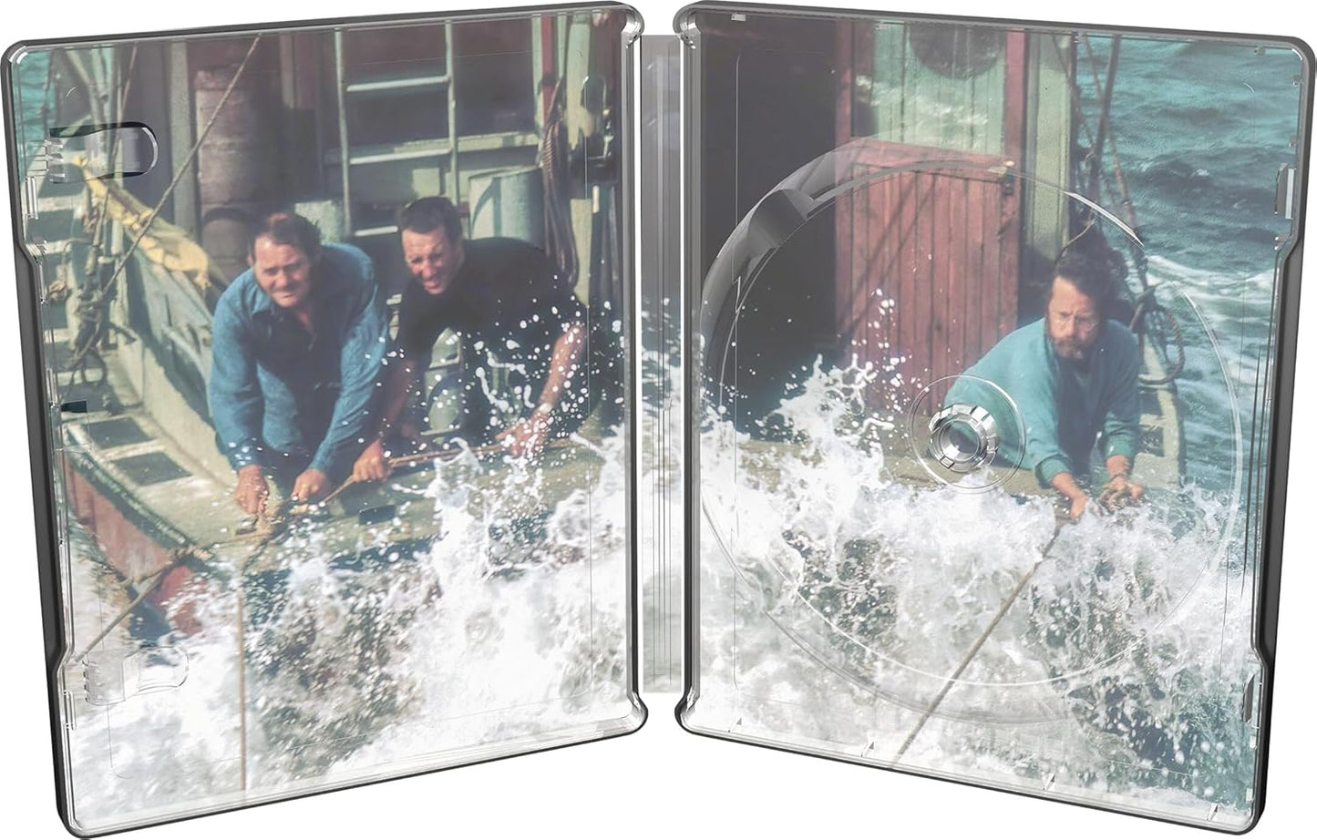 Jaws (1975) – 50th Anniversary Edition SteelBook (4K Ultra HD + Blu-ray) USA Version