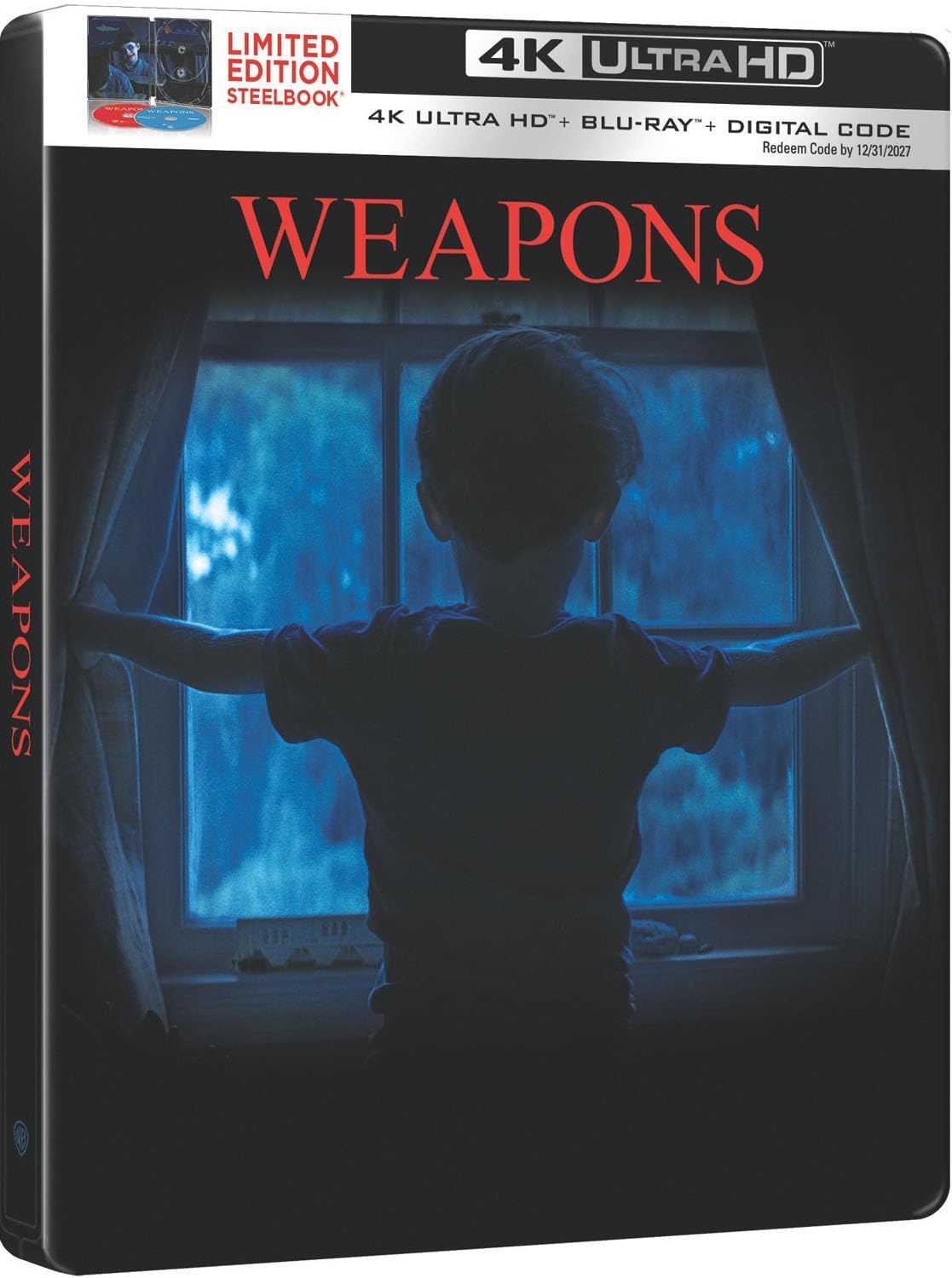 Weapons (2025) - Limited Edition Steelbook 4K UHD + Digital US Version