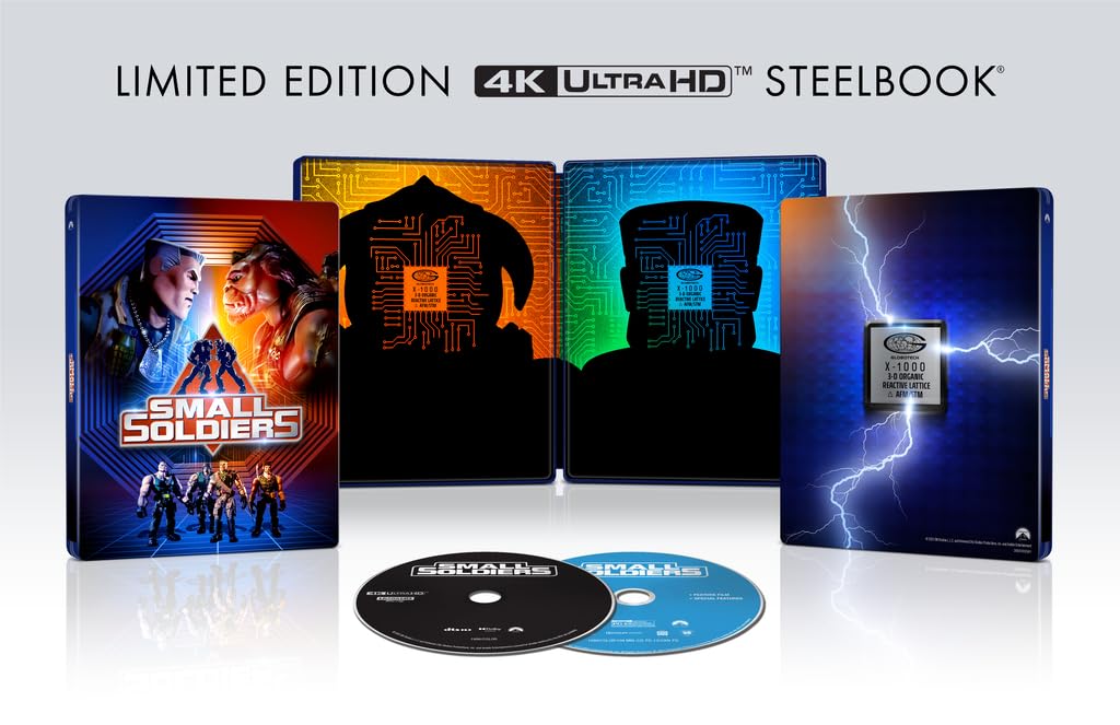 Small Soldiers (1998) 4K UHD Steelbook + Digital