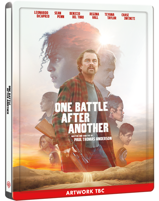 One Battle After Another (2025) Limited Edition Steelbook 4K UHD + Blu-Ray UK Version Preorder