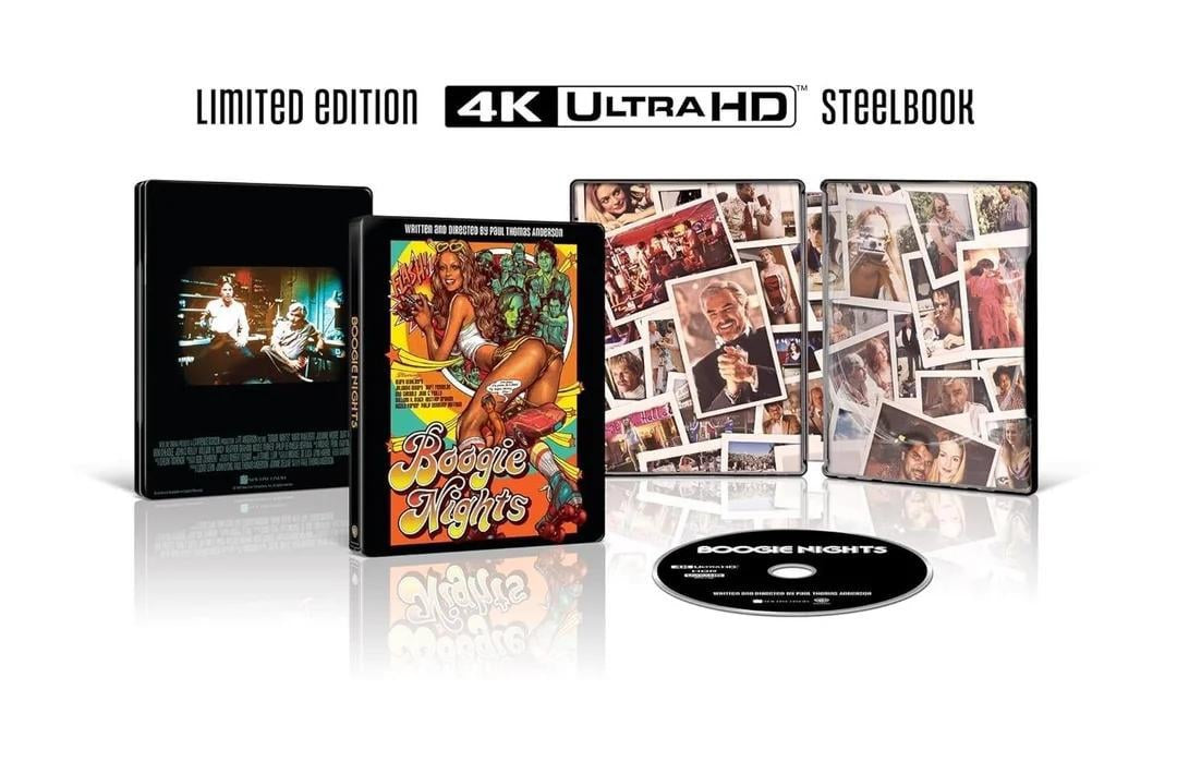 Boogie Nights (1997) 4K UHD Steelbook Limited Edition (4K UHD + Blu-Ray) UK Version Preorder