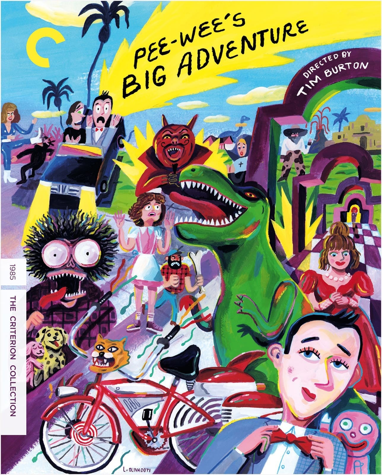 Pee-wee's Big Adventure (1985) Criterion Collection Preorder