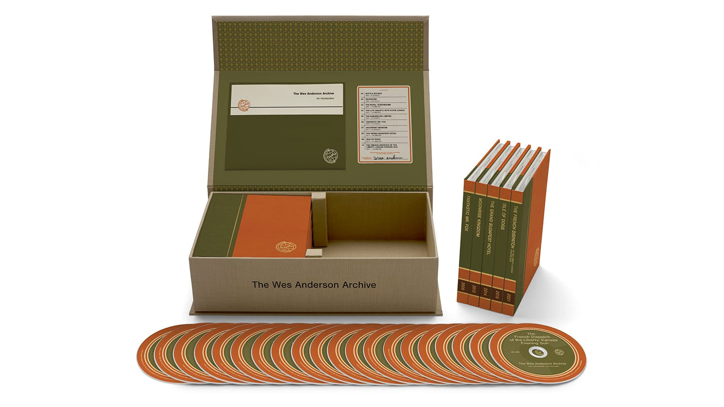 The Wes Anderson Archive: Ten Films, Twenty-Five Years (4K UHD + Blu-Ray) - Criterion Collection Preorder